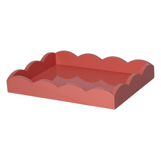 Medium Blush Lacquered Scallop Tray – Limited Edition - Addison Ross Ltd UK