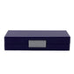 Navy Lacquer Box With Silver - Addison Ross Ltd UK