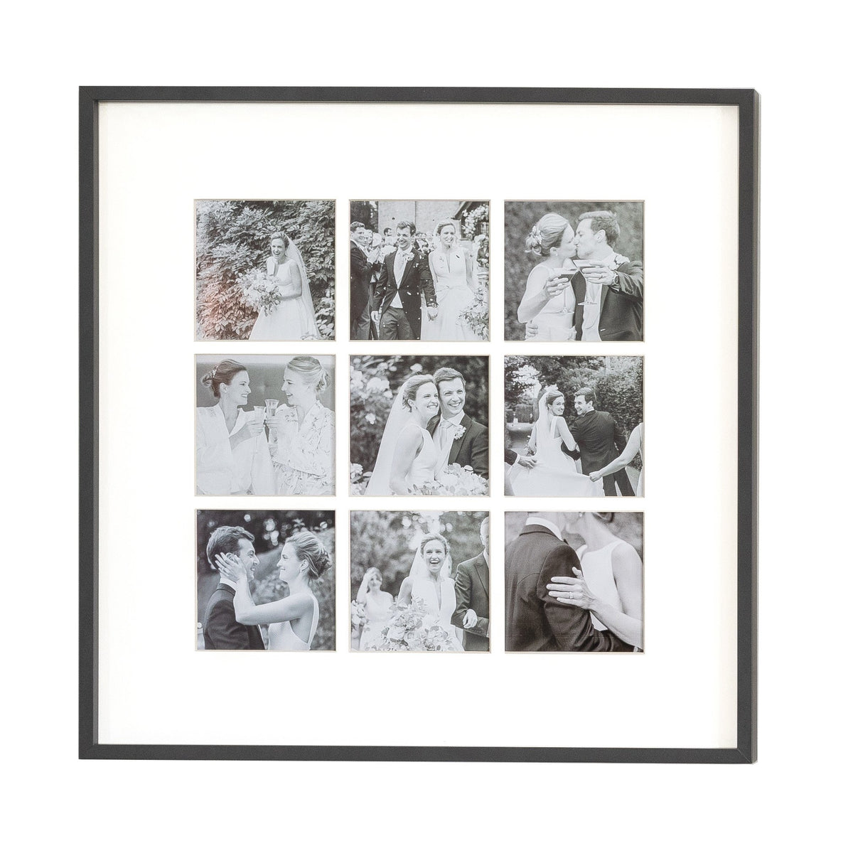 Nine Aperture Wall Hanging Frame
