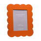 Orange Scalloped Lacquer Photo Frame - Addison Ross Ltd UK