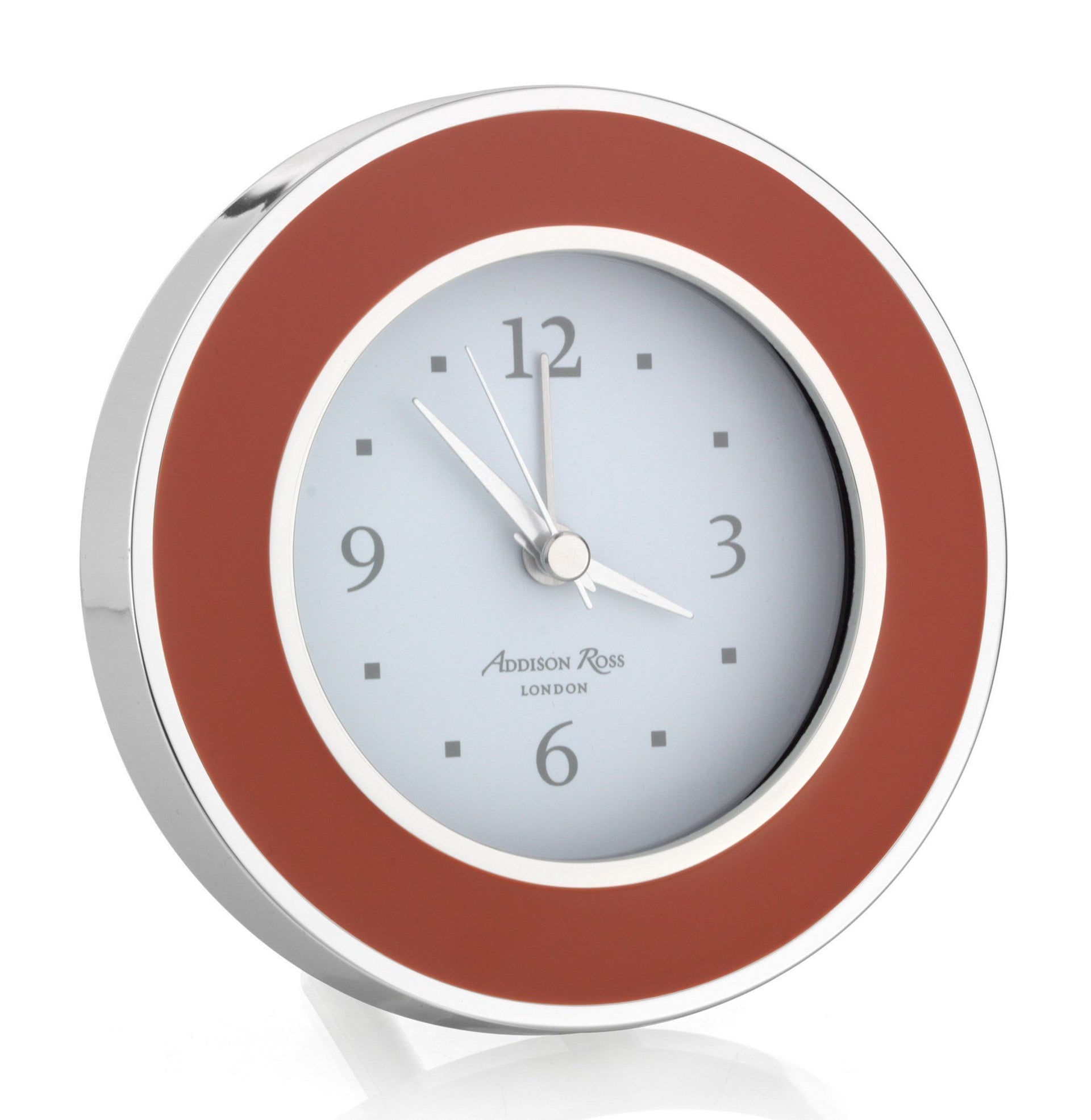 & Silver Alarm Clock