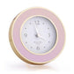 Pastel Pink & Gold Silent Alarm Clock - Addison Ross Ltd UK