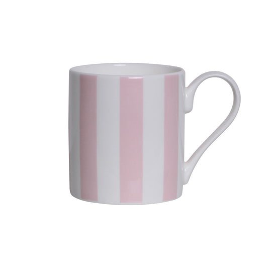 Pink Stripe Bone China Mug - Addison Ross Ltd UK