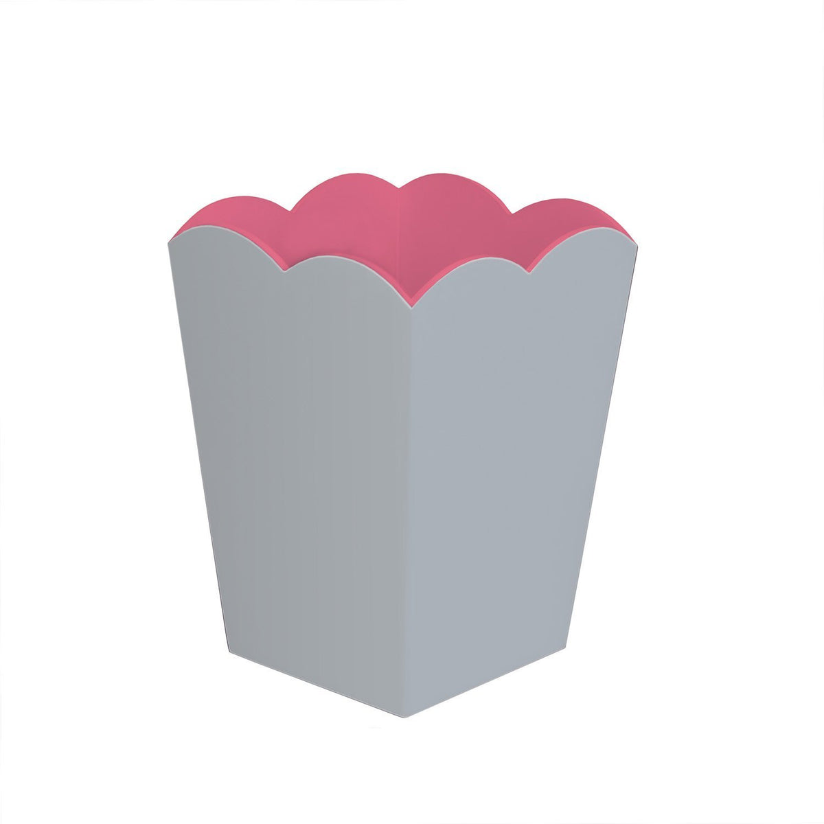 Scalloped Lacquer Bin – Chiffon &