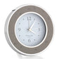 Shadow Ostrich Silver Alarm Clock - Addison Ross Ltd UK
