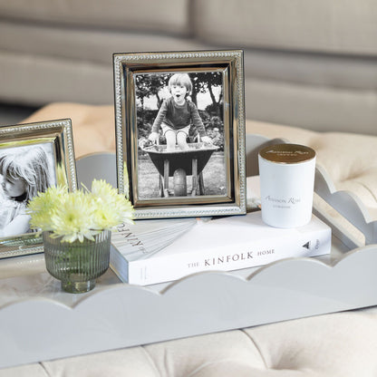 Silver Tooth Pattern Photo Frame - Addison Ross Ltd UK
