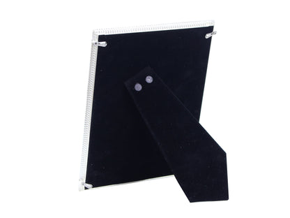 Silver & White Heart Flower Frame - Addison Ross Ltd UK