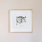 Single Aperture Brushed Gold Wall Hanging Frame - Addison Ross Ltd UK