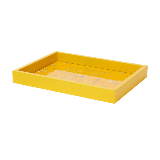 Yellow Small Chinoiserie Tray - Addison Ross Ltd UK