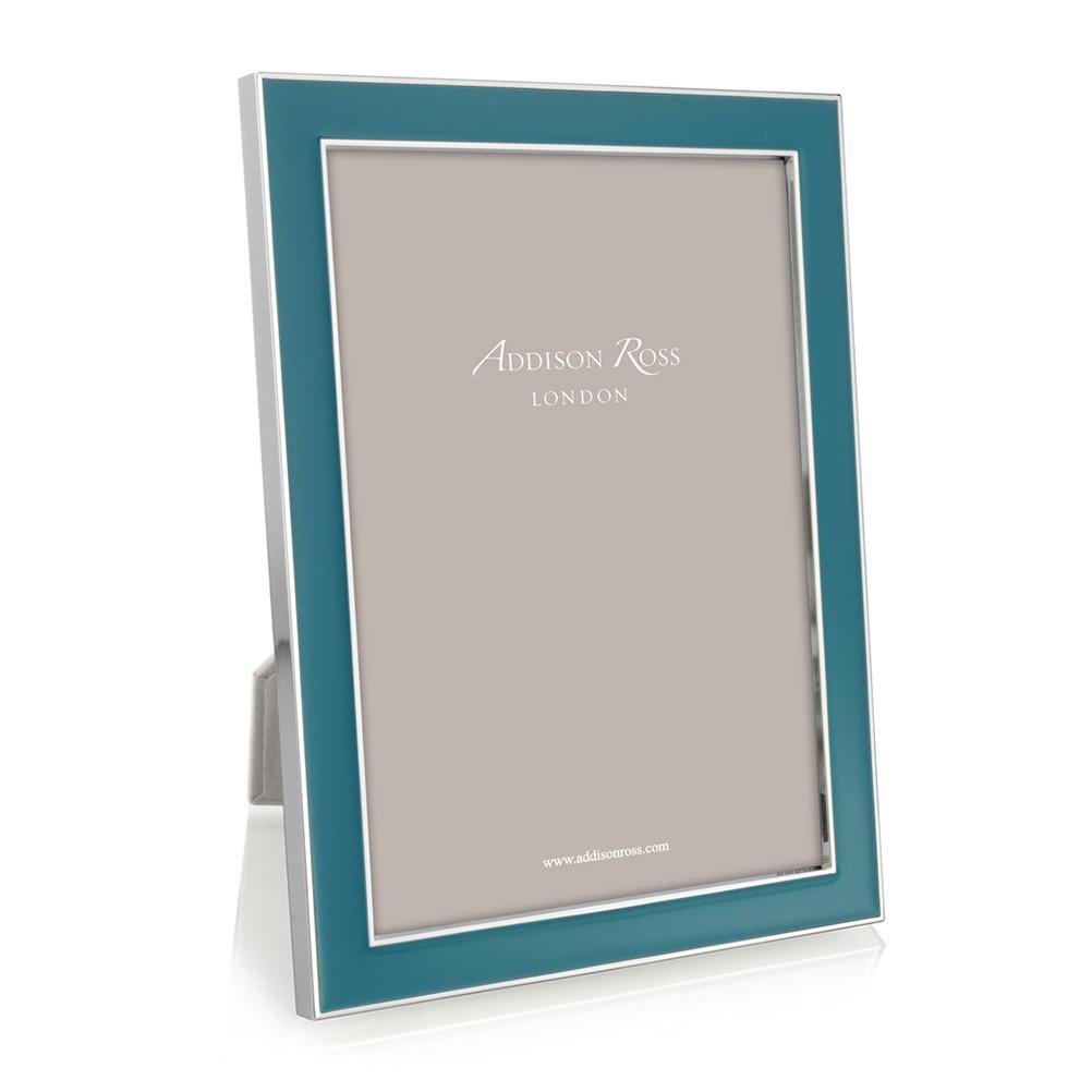Enamel & Silver Frame