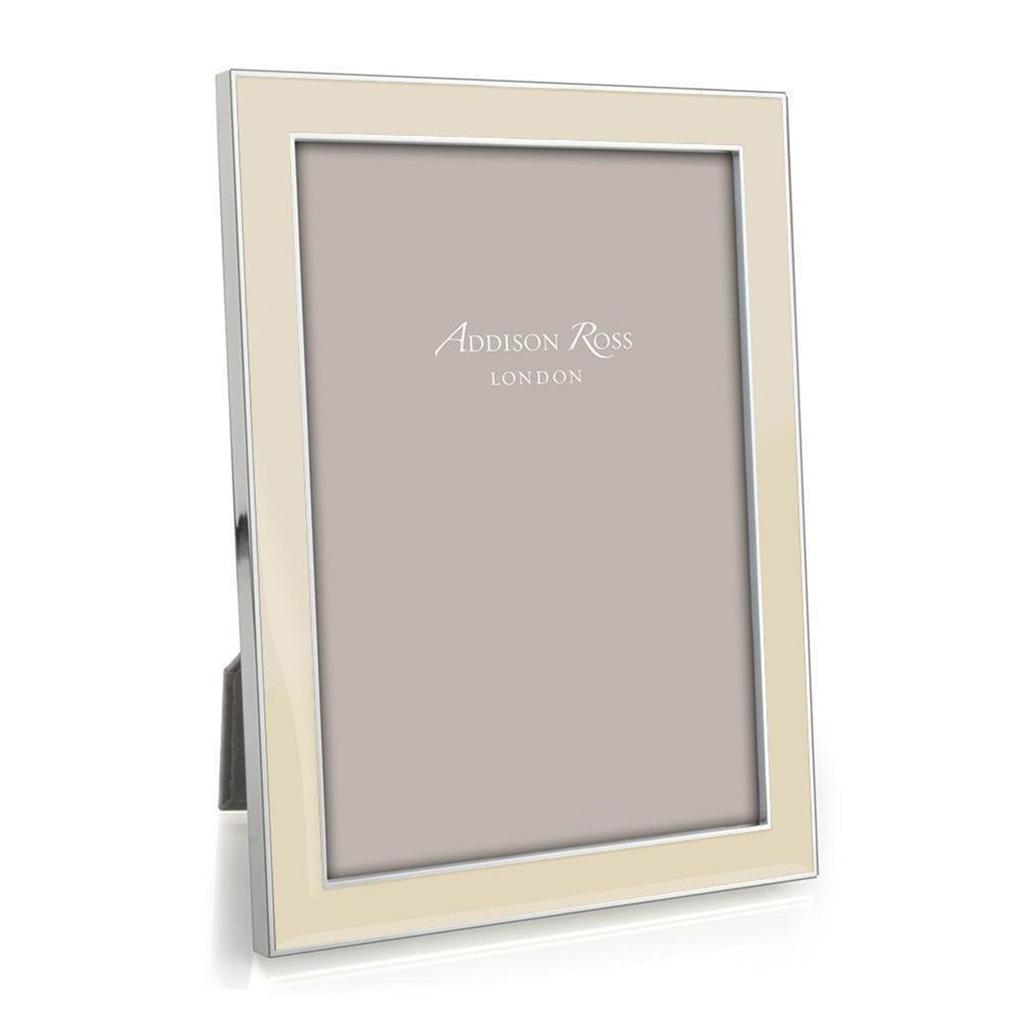 Vanilla Enamel & Silver Frame - Addison Ross Ltd UK