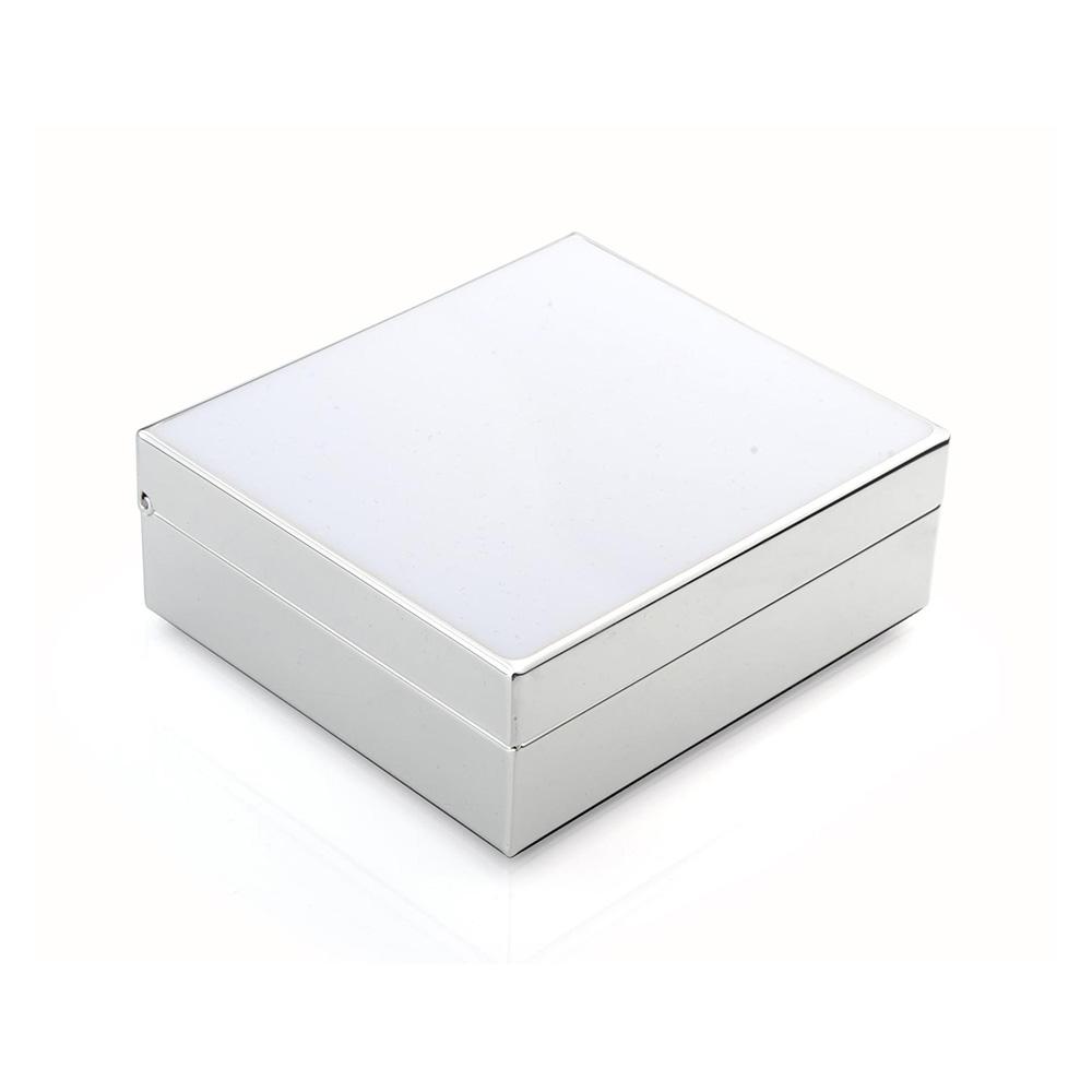 Enamel & Silver Box