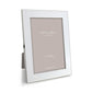White Enamel & Silver Wide Frame - Addison Ross Ltd UK