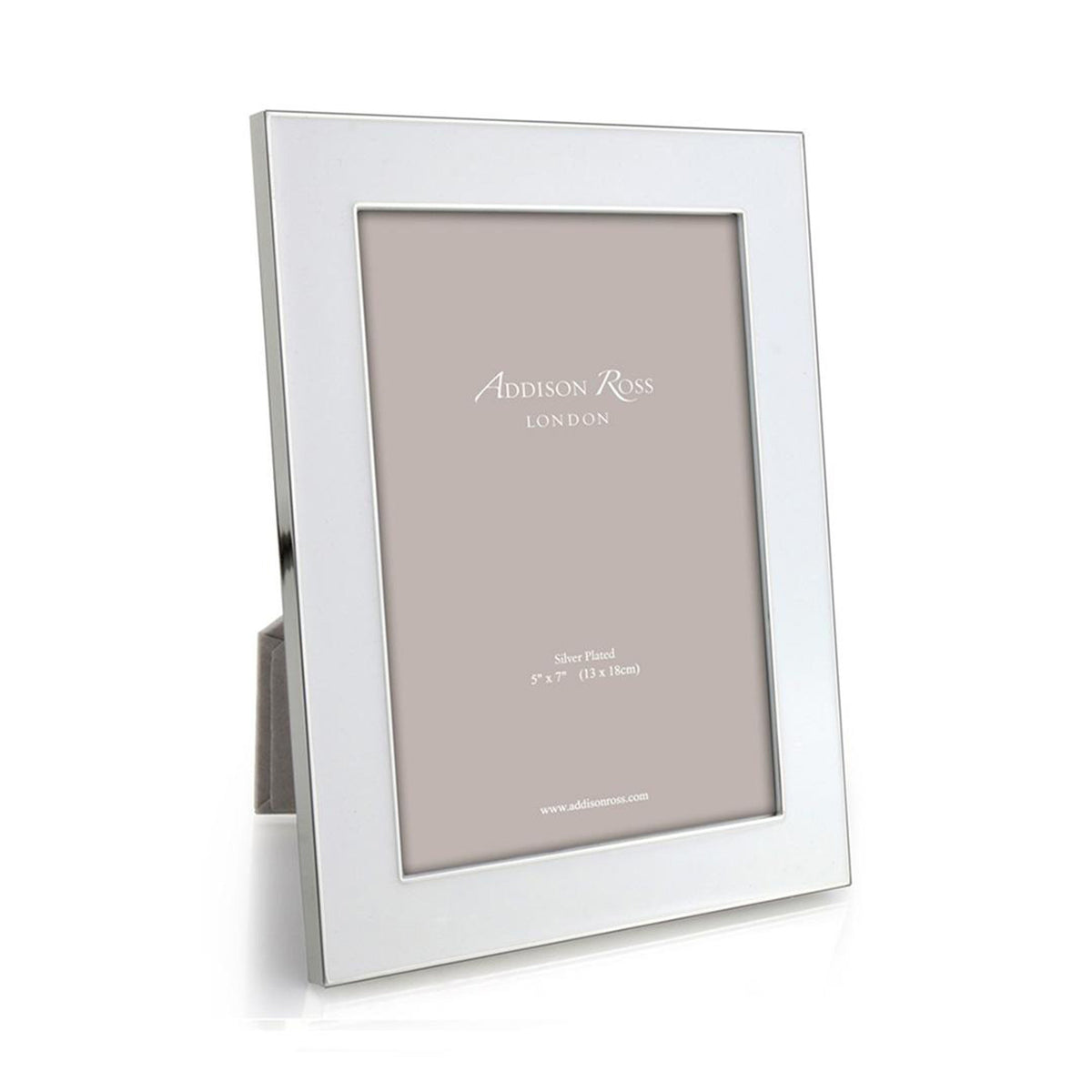 Enamel & Silver Wide Frame
