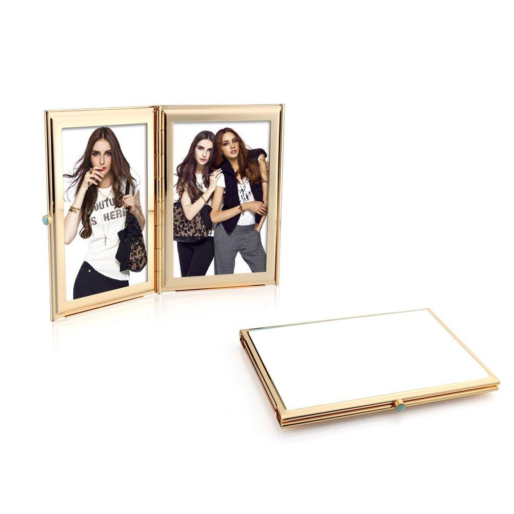 White & Gold Travel Frame - Addison Ross Ltd UK