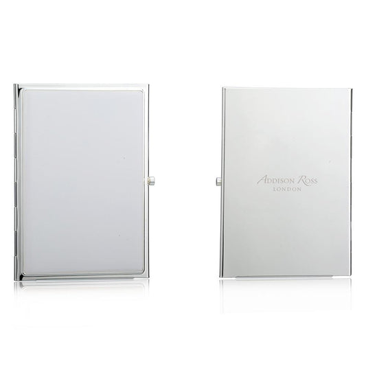 White & Silver Plate Travel Frame - Addison Ross Ltd UK