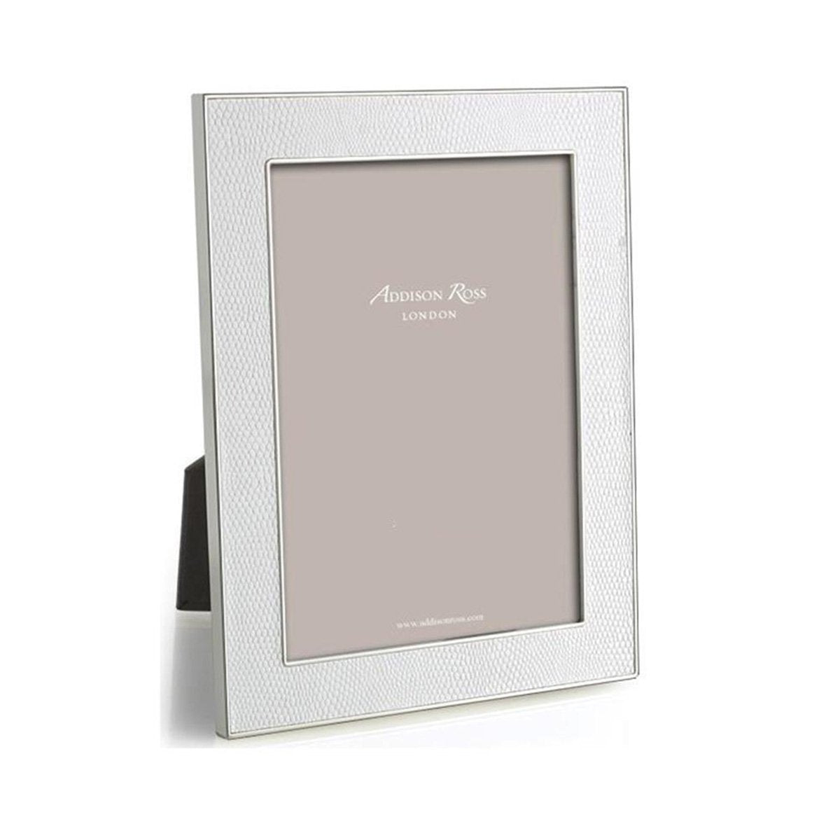 White Snake & Silver Frame - Addison Ross Ltd UK