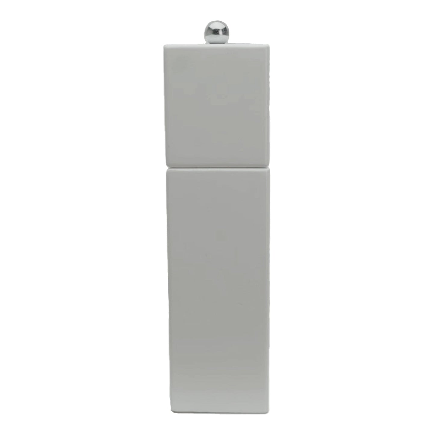 White Square Pillar Salt or Pepper Grinder - Addison Ross Ltd UK